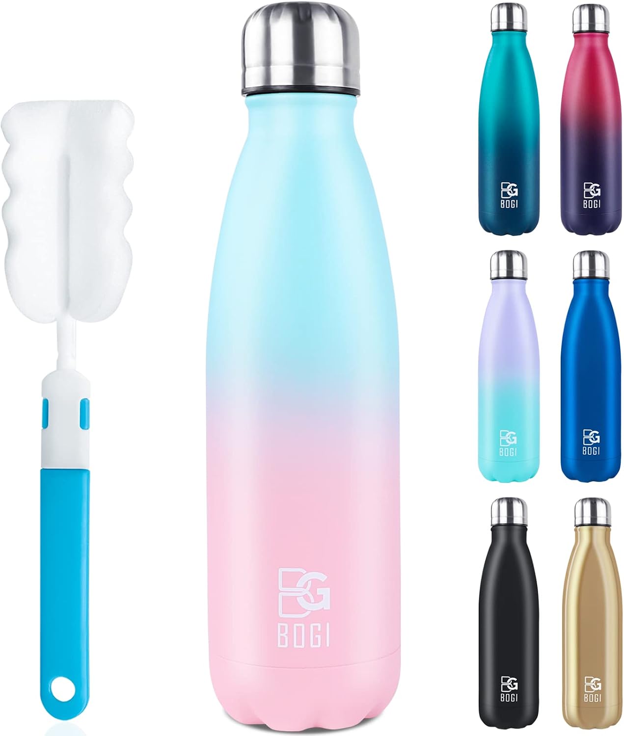 Detalle de BOGI insulated water bottle 500ml