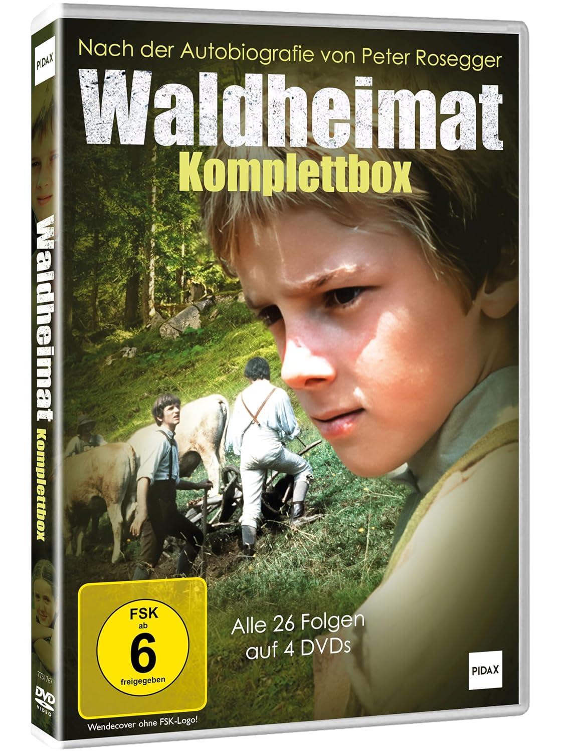 Detalle de Waldheimat (Komplettbox) – Die komplette Klassiker-Serie nach Peter Rosegger, 26 Episoden auf 4 DVDs