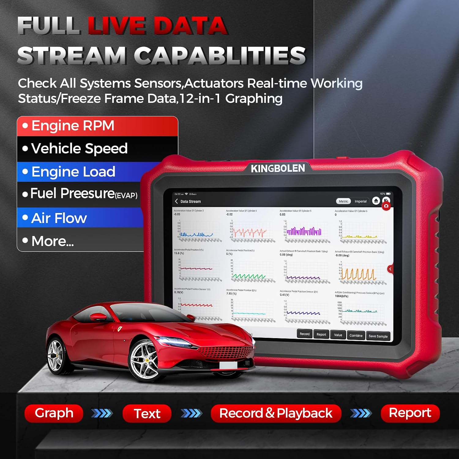 Thumbnail 6 de KINGBOLEN K8 PRO car diagnostic tool 42 resets