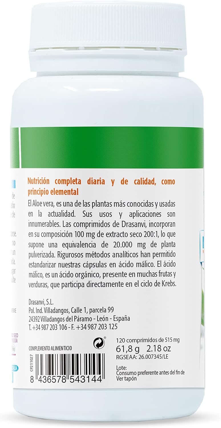 Thumbnail 2 de DRASANVI Aloe Vera - Vitaminas, Minerales y Aminoácidos 💊