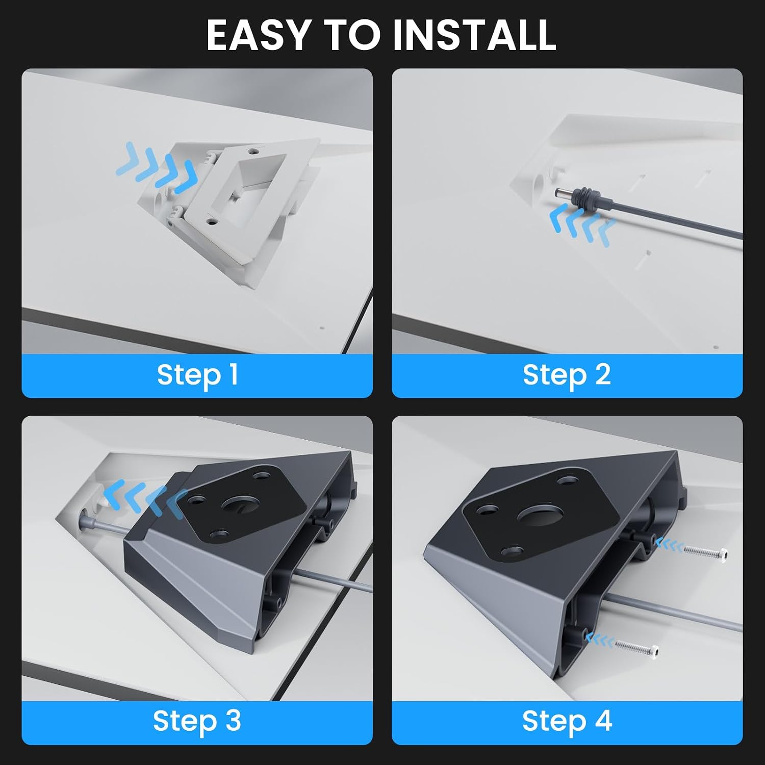Thumbnail 6 de Klutchtech Starlink Mini Mount: Anti-Theft Aluminum Car Mount Kit for RV, Boat, and More