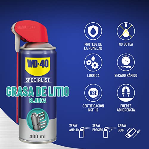 Thumbnail 2 de WD-40 Specialist Grasa blanca de litio 400 ml 🛠