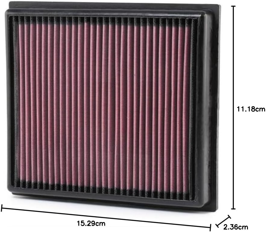 Thumbnail 1 de K&N 33-2962 Replacement Air Filter, Heather Red