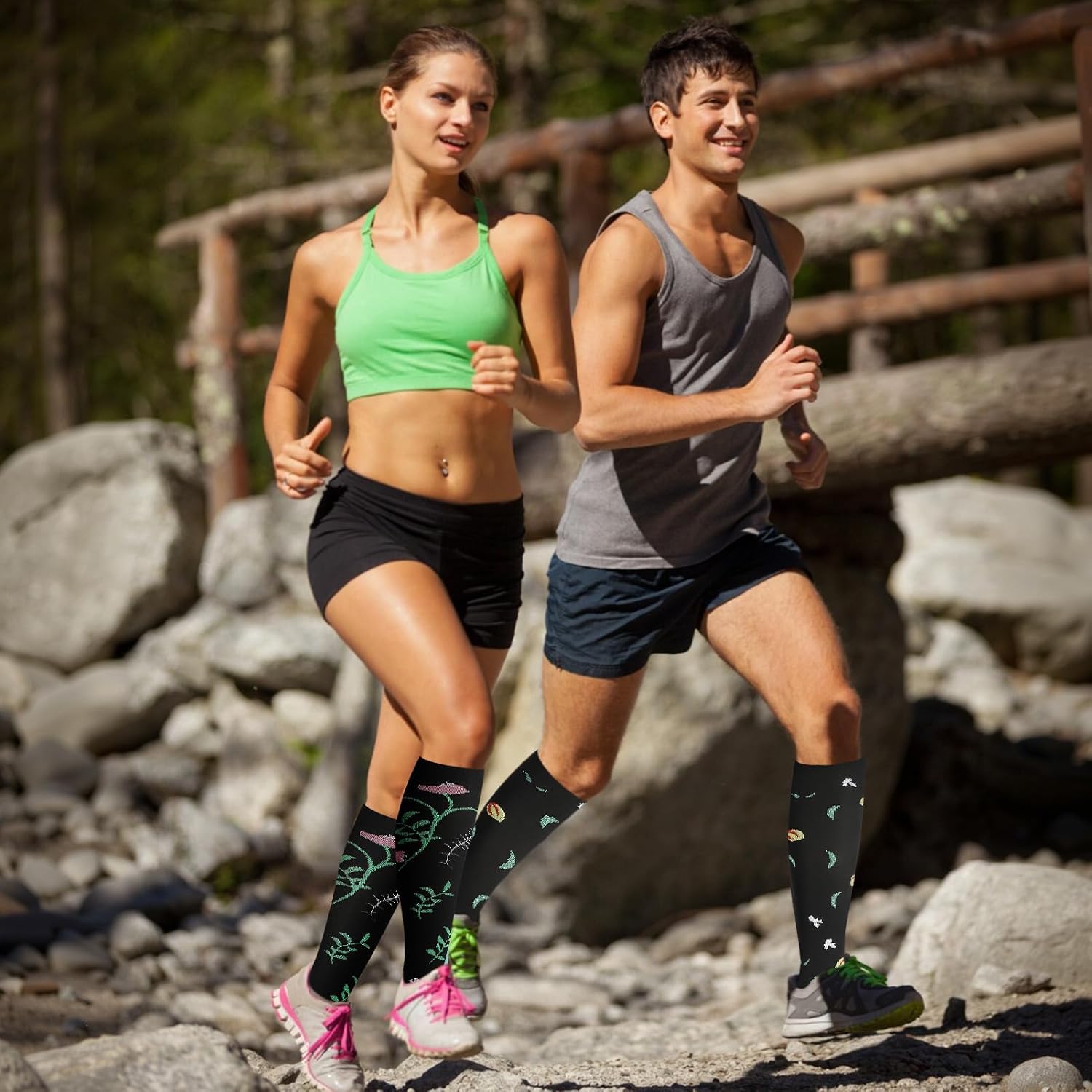 Thumbnail 6 de Zuimei 6 Pairs Compression Socks for Women & Men – 20-30 mmHg Support for Circulation and All-Day Comfort