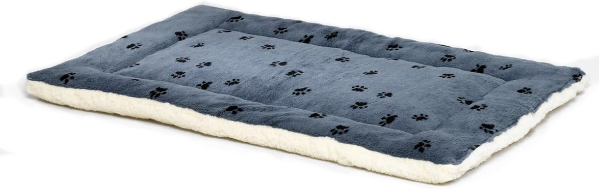Detalle de MidWest Homes for Pets QuietTime: Cuscino reversibile 76 cm Blu e Crema per cani di taglia media
