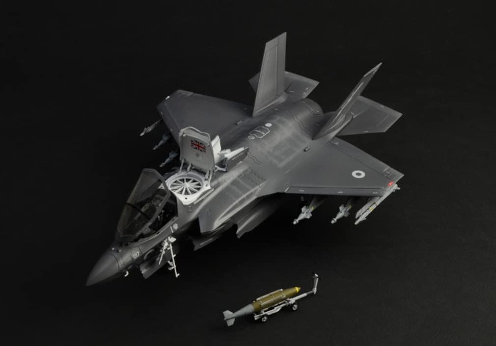 Detalle de Italeri IT2810 F-35B Lightning II STOVL – model do sklejania 1:48