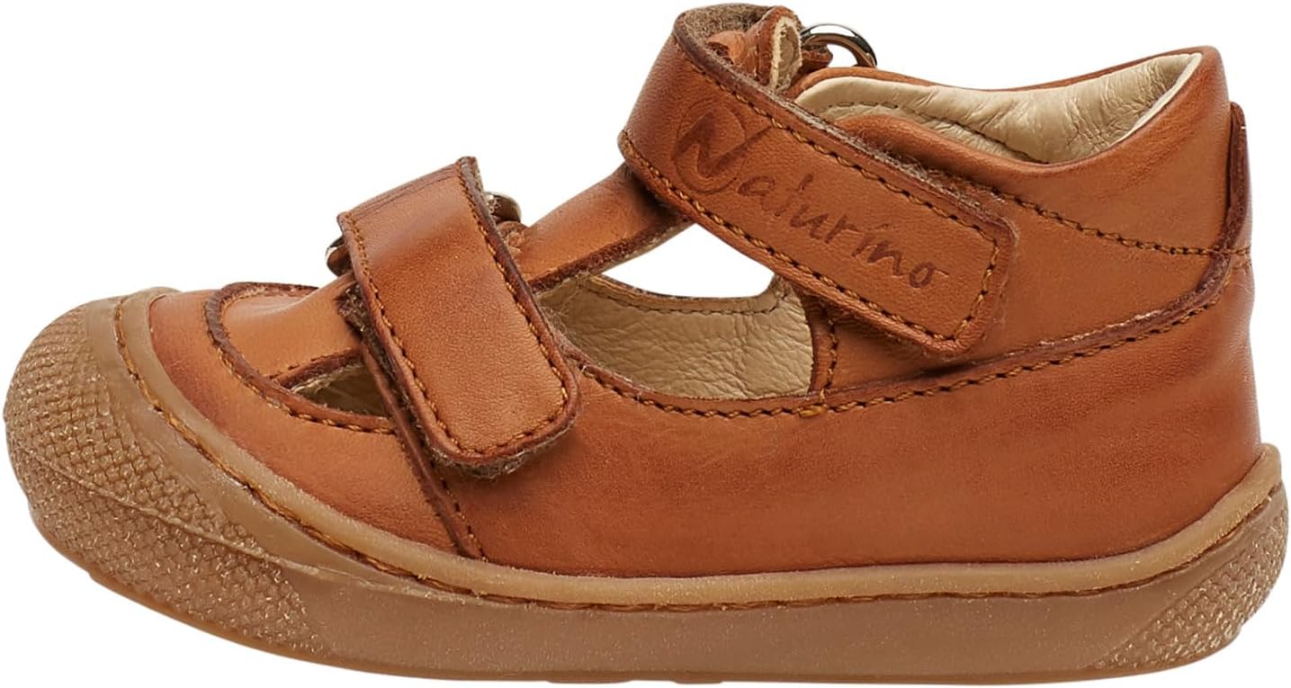 Detalle de Naturino Halb geschlossene Sandalen — Lederkomfort mit Klettverschluss
