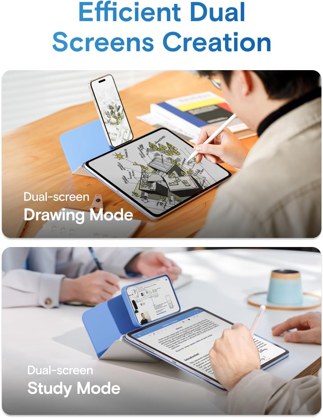 Detalle 1 de MOFT Dynamic Folio Case for iPad Air 11-inch (M4 2026/M3 2025/M2 2024) & 10.9-inch models