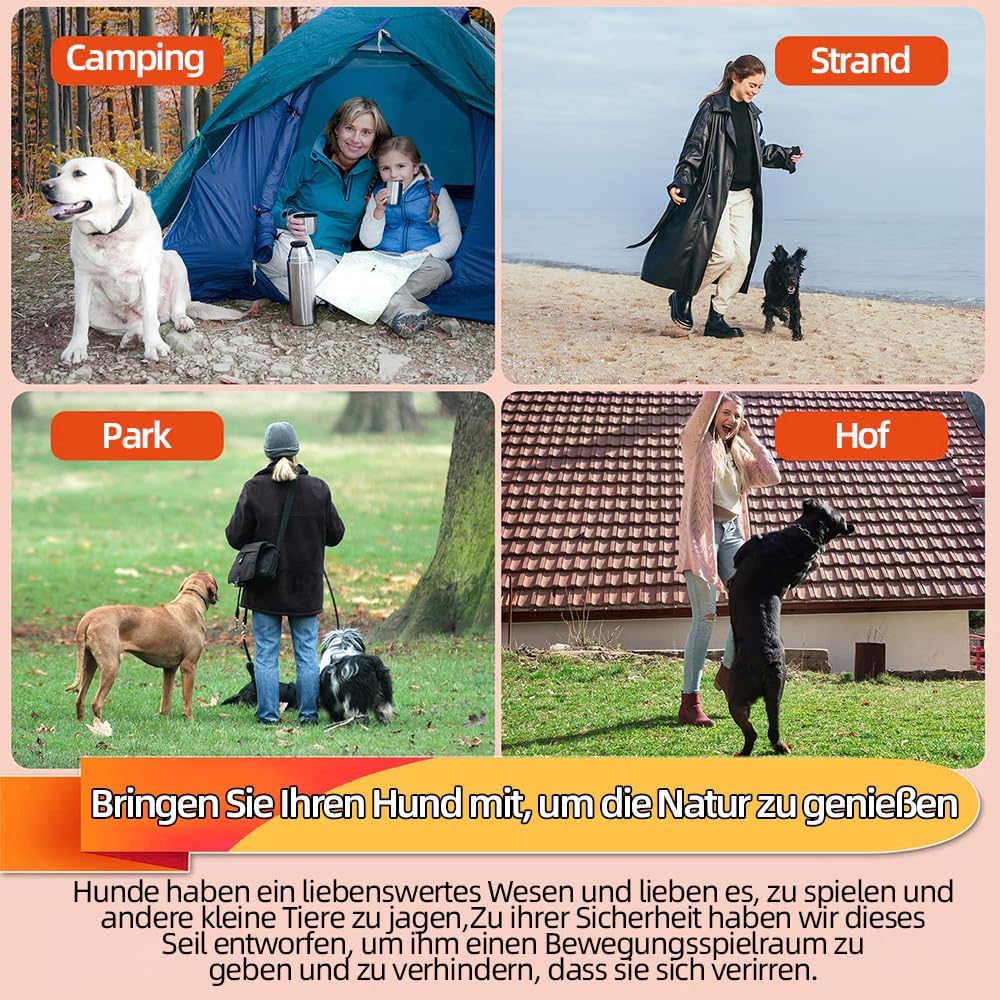 Thumbnail 5 de Mi Metty Tie-Out Leinen 15 m für Hunde