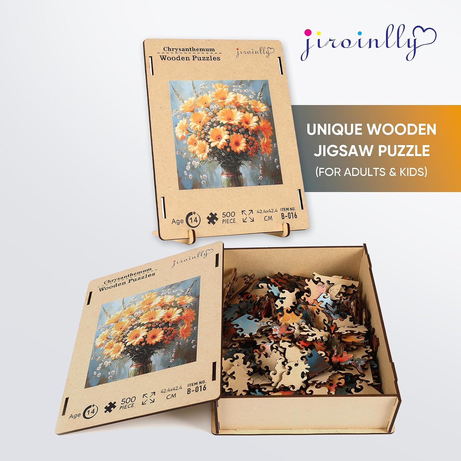 Thumbnail 6 de Jiroinlly Wooden Jigsaw Puzzle, 200 Pieces