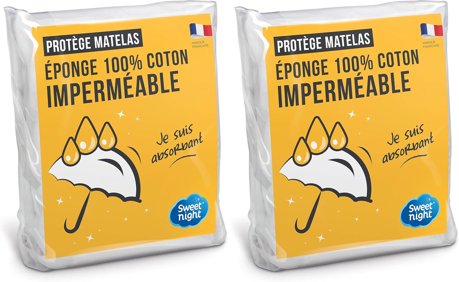 Thumbnail 6 de SWEET NIGHT Protège Matelas 180x200 cm — Bouclette en Coton, Alèse Imperméable et Absorbante