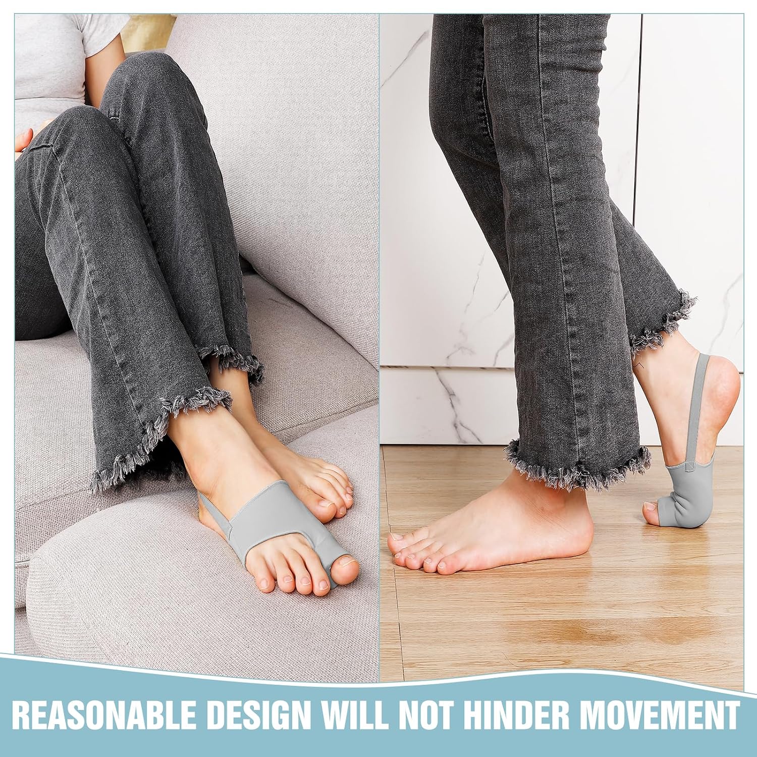 Thumbnail 5 de sundpik Bunion Corrector, 2-Piece Adjustable Toe Splint with Toe Spacer