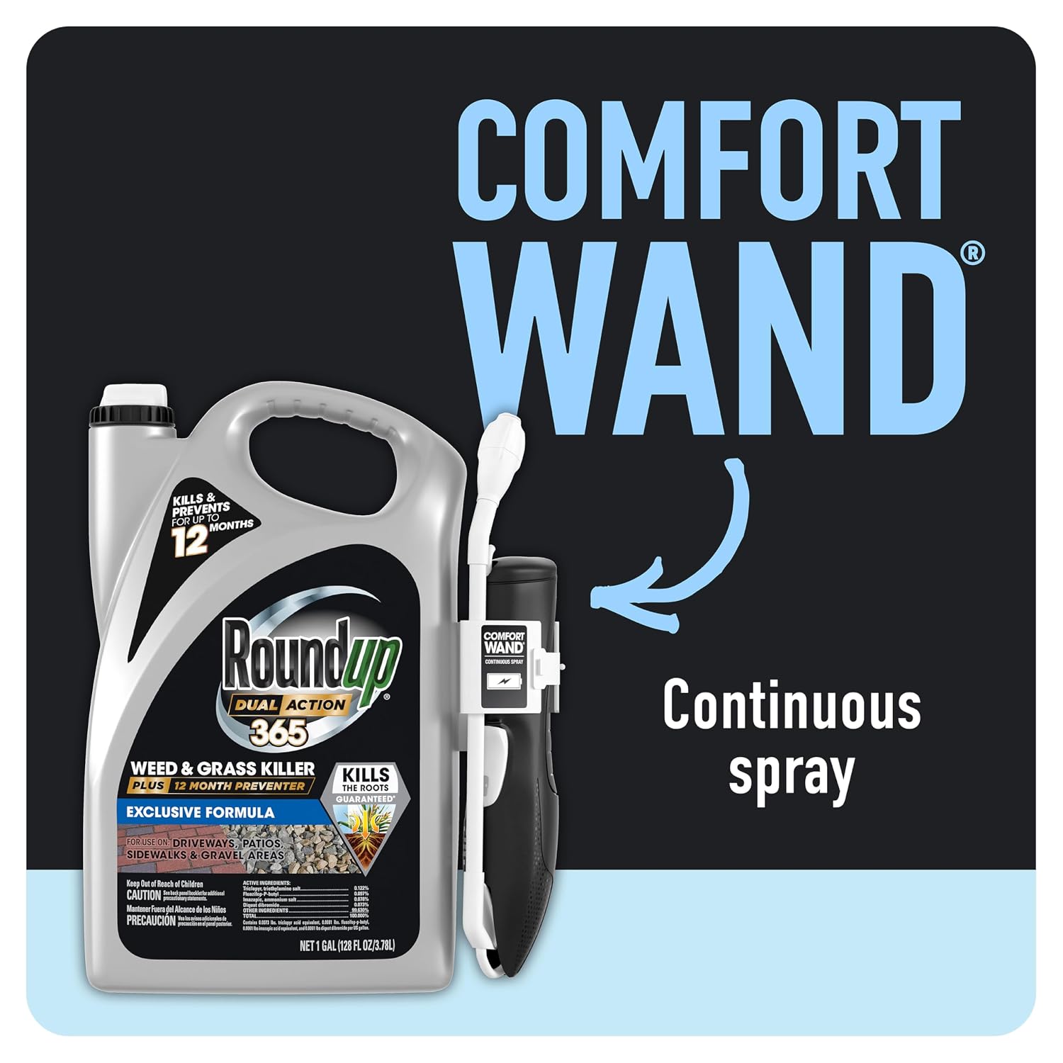 Thumbnail 4 de Roundup Weed and Grass Killer, 1 gal.