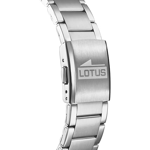 Thumbnail 1 de LOTUS Reloj Hombre Analógico de Acero Inoxidable 316L Plateado