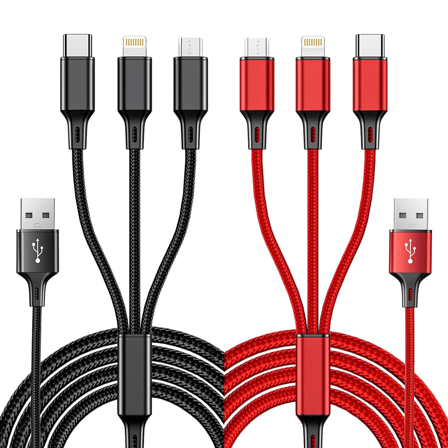 Detalle de Qi Gxinr 3‑in‑1 Charging Cable 1.25 m
