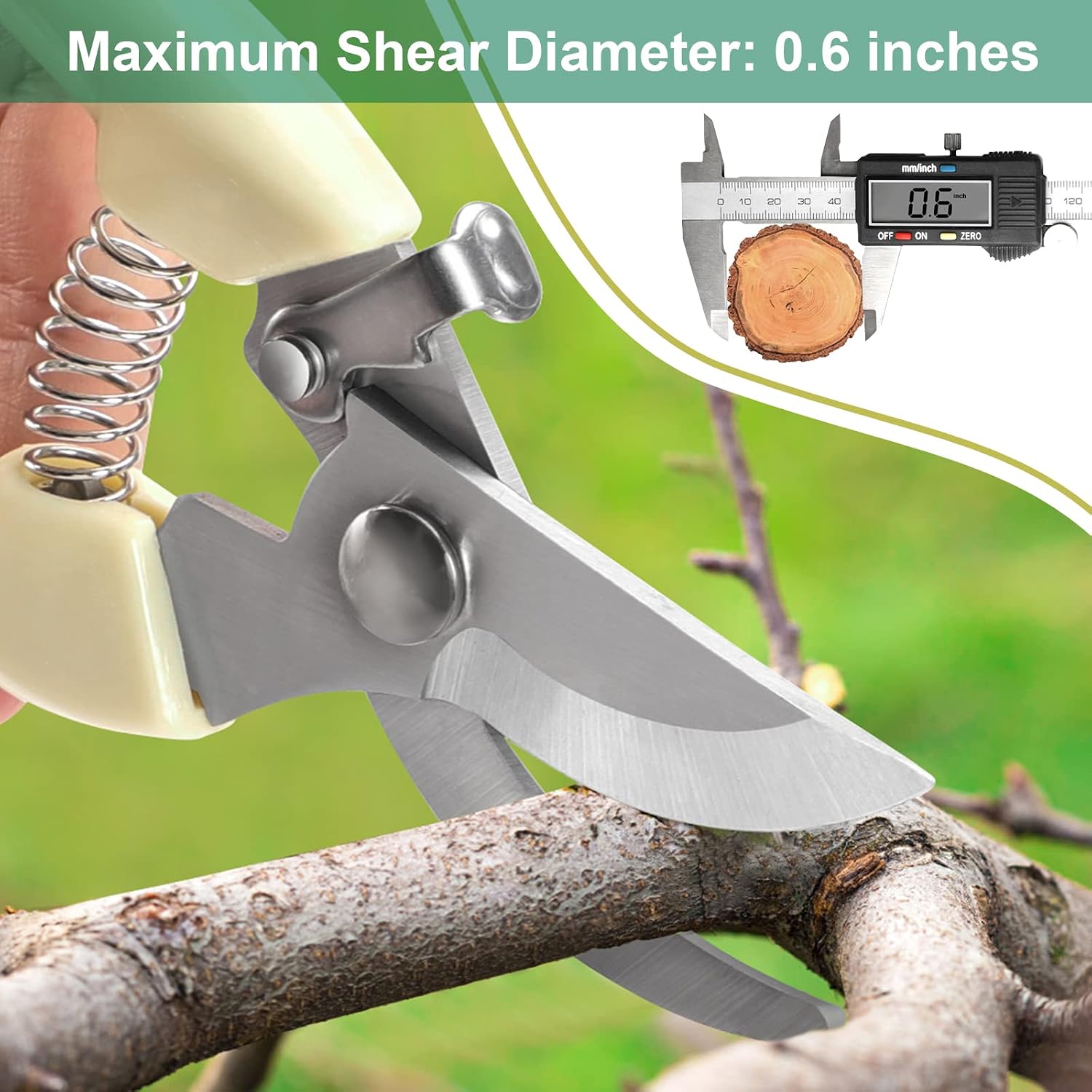 Thumbnail 3 de MEPEREZ Pruning Shears, 1-Inch Cut Capacity