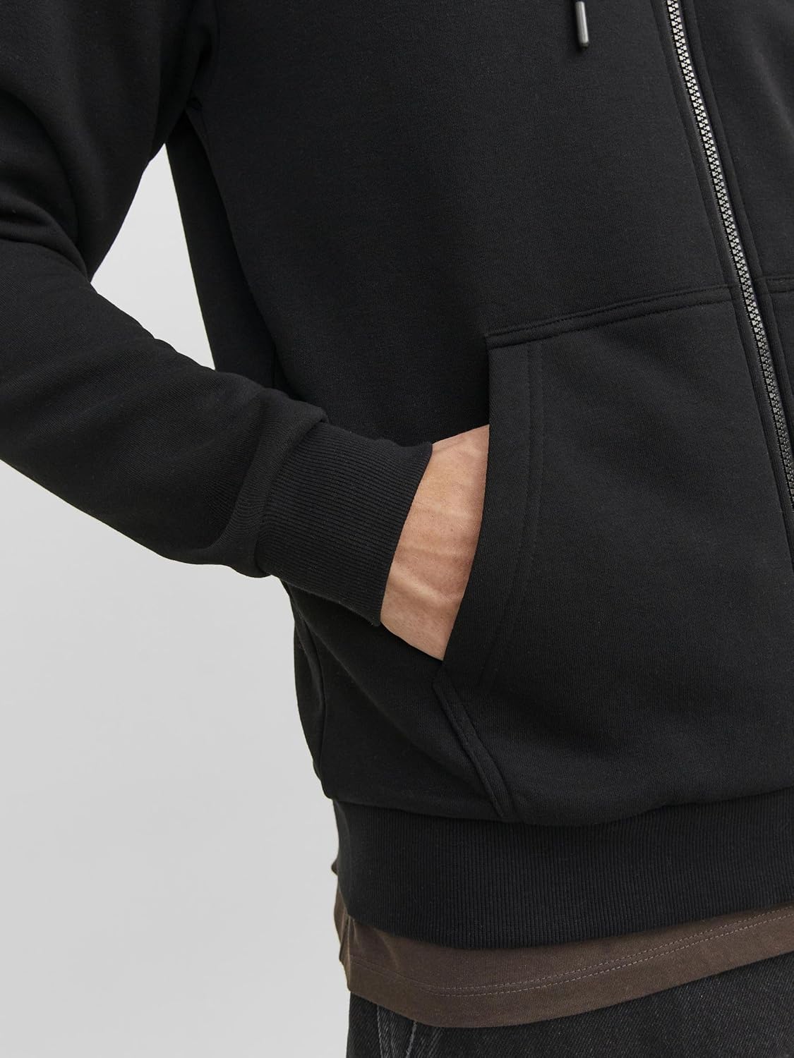 Thumbnail 5 de Jack & Jones Zip Hoodie Plain Zip Hoodie da uomo con cappuccio