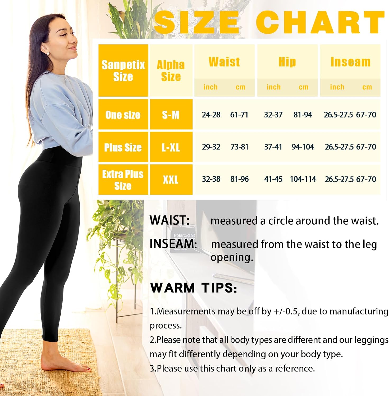 Thumbnail 5 de Sanpetix 3 Pack Black Leggings 3-pack