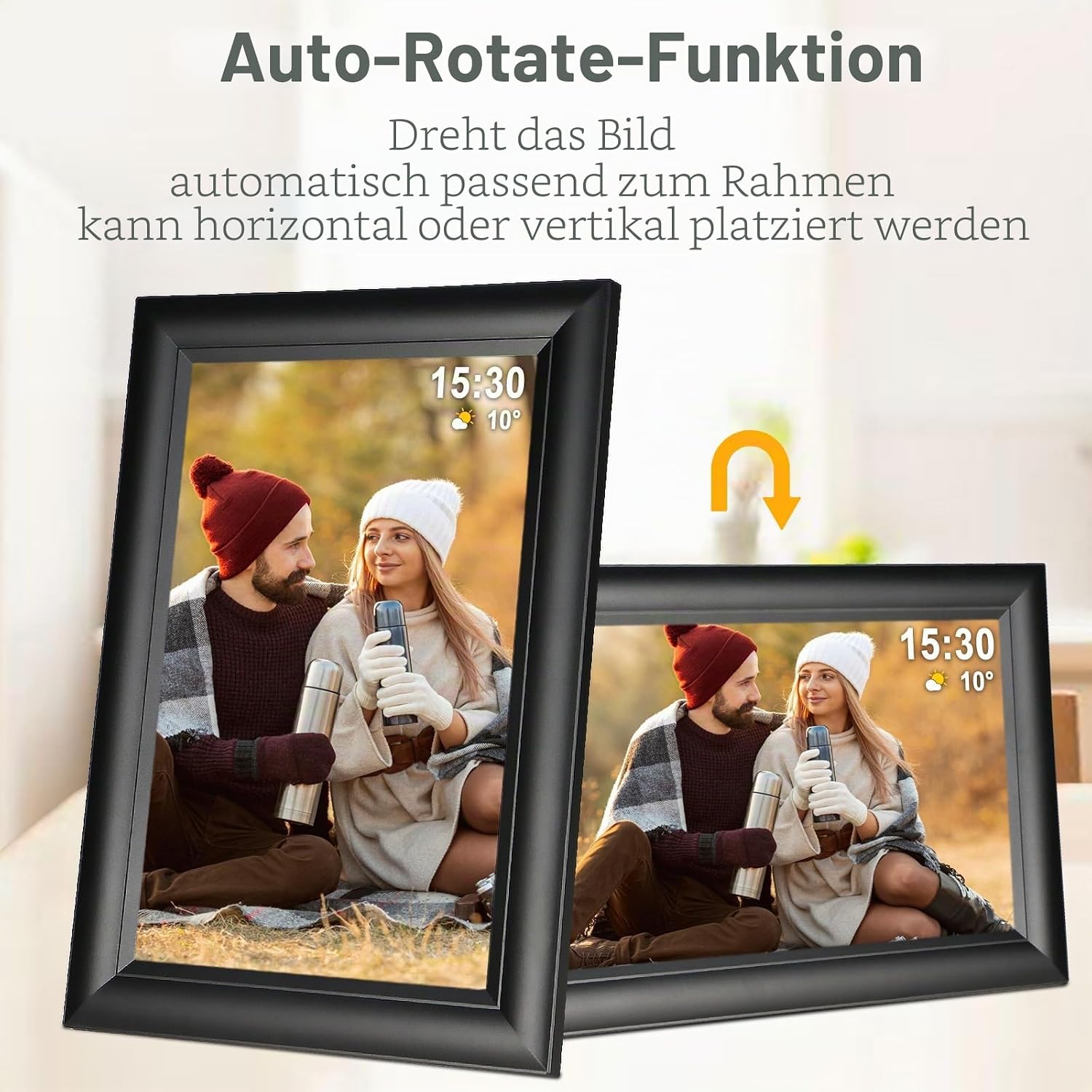 Thumbnail 4 de Frameo 10,1" digitaler Bilderrahmen 32 GB