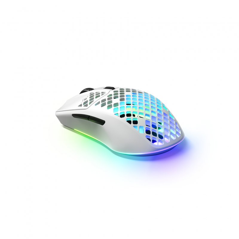 Detalle 2 de SteelSeries Aerox 3 Wireless Blanco