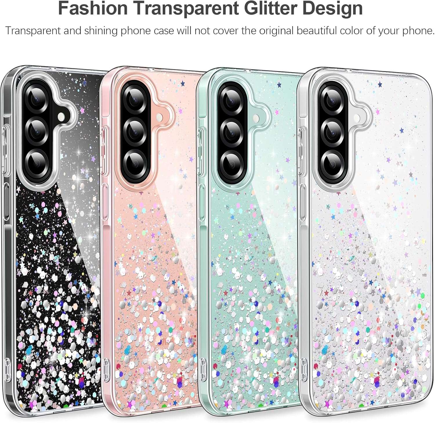 Thumbnail 4 de Galaxy A26 5G glitter case, TPU TPU