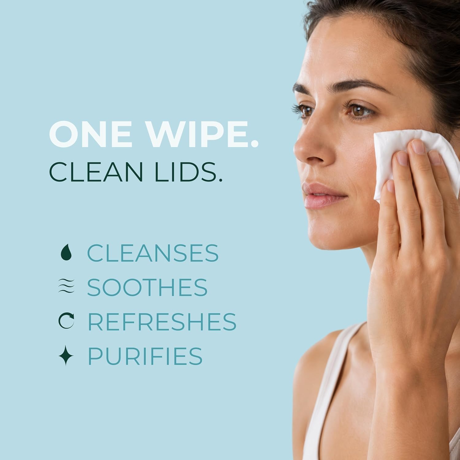 Thumbnail 2 de NOVEHA Eyelid & Lash Wipes 60 pack