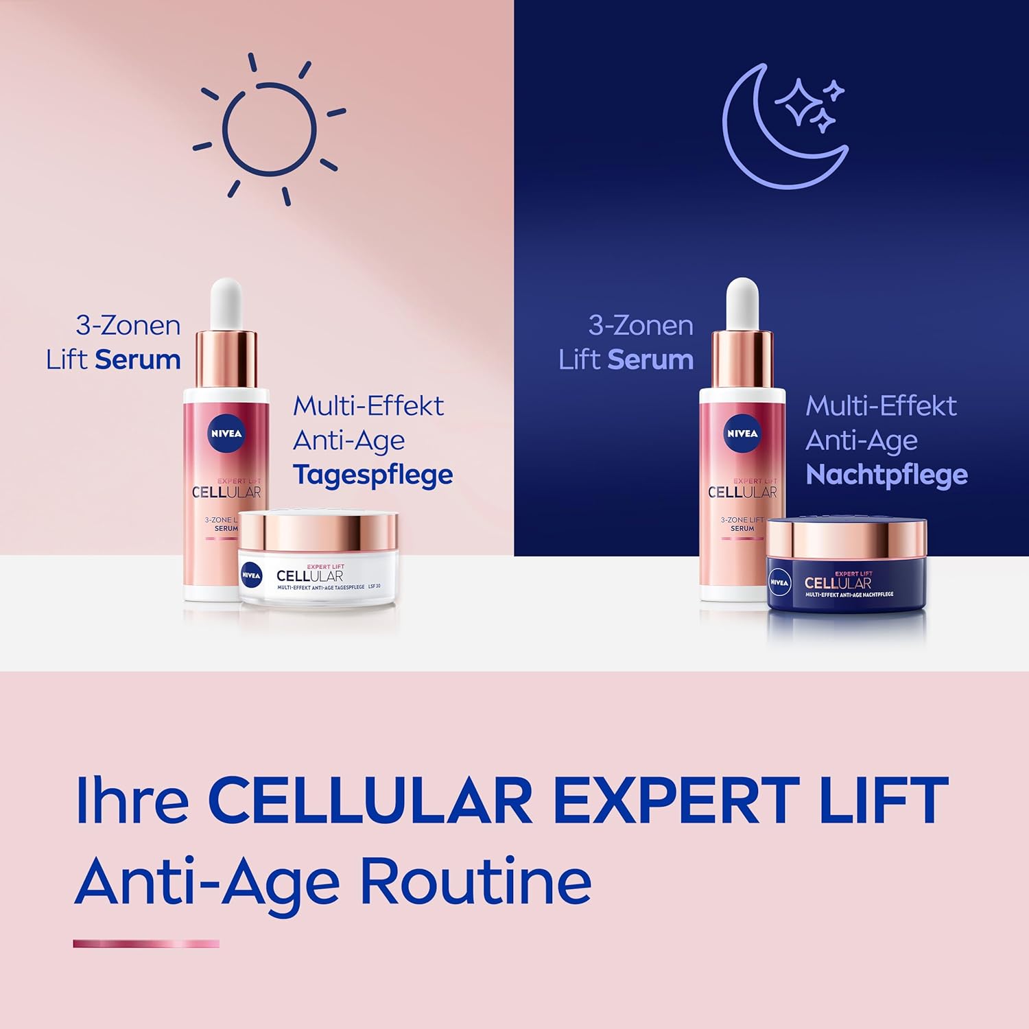 Thumbnail 4 de NIVEA CELLULAR Expert Lift Bakuchiol Serum – straffendes Anti-Age-Serum für Gesicht, Hals & Dekolleté (30 ml)