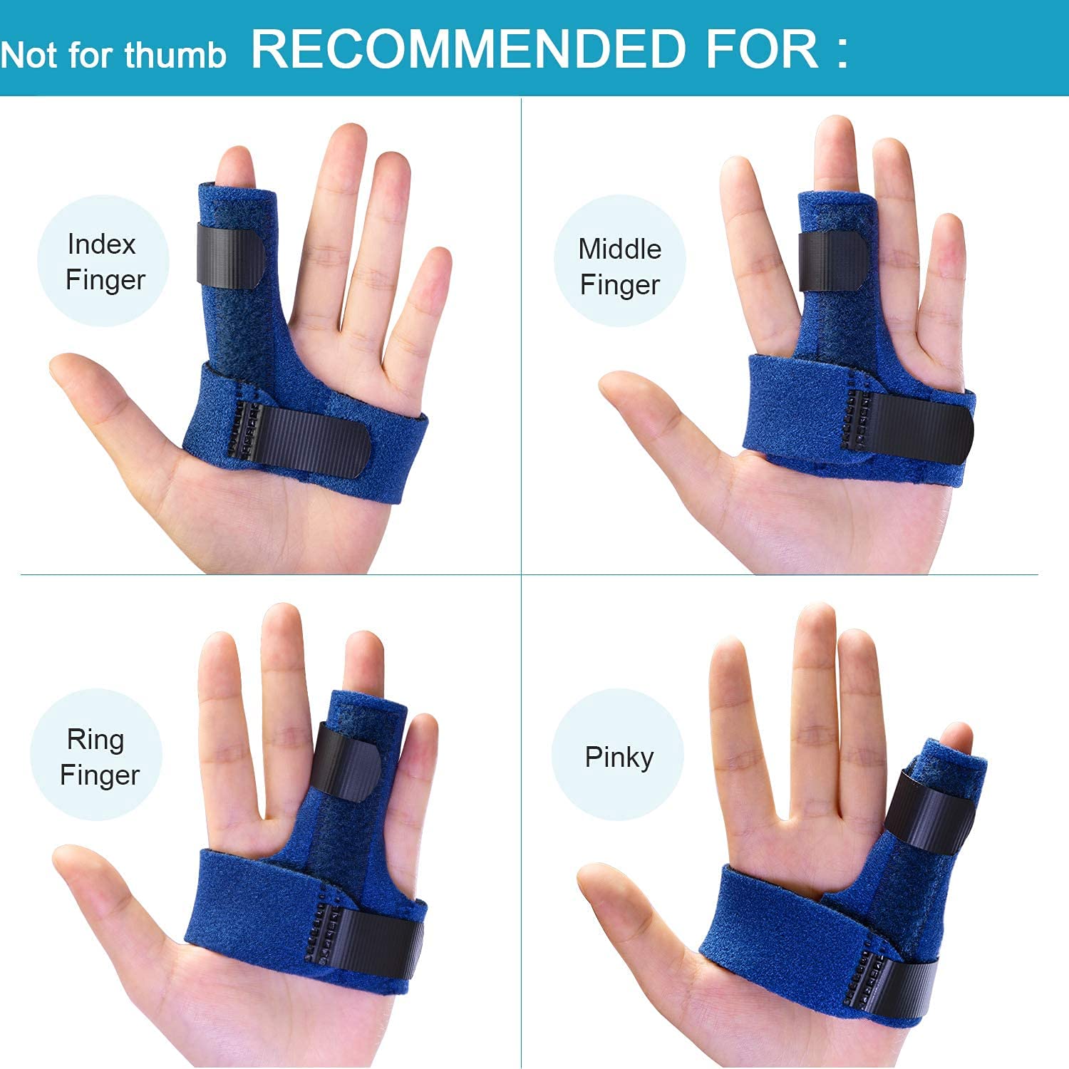 Detalle 2 de Sumifun Finger Brace for Hands