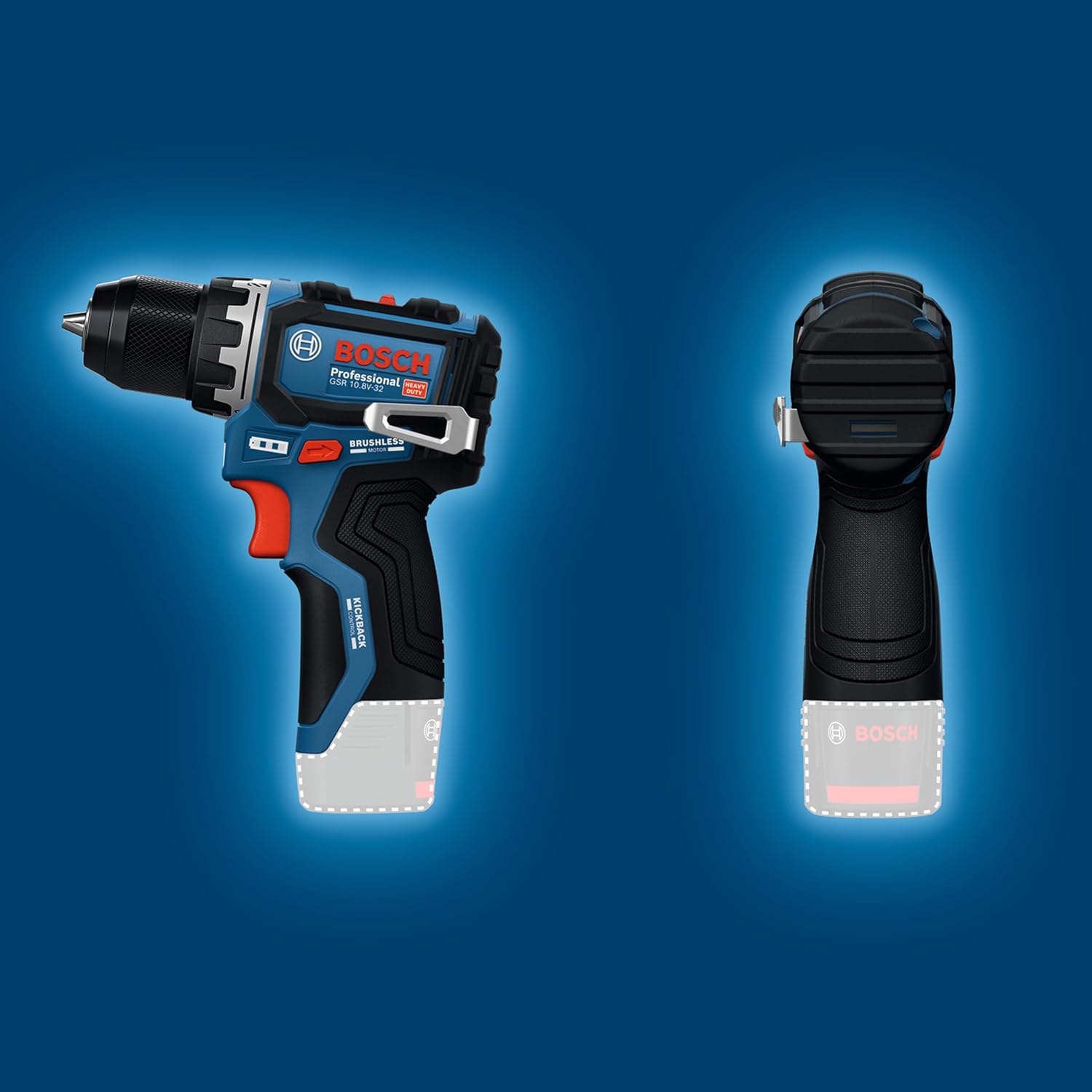 Thumbnail 5 de Bosch Professional GSR 12V-32 trapano-avvitatore a batteria 12V con Advanced KickBack Control e motore brushless