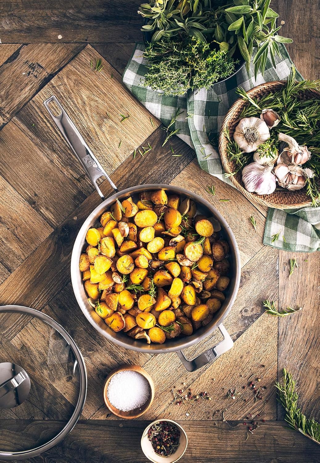 Thumbnail 5 de BRA Signature | Guisera 28 cm Acero Inoxidable