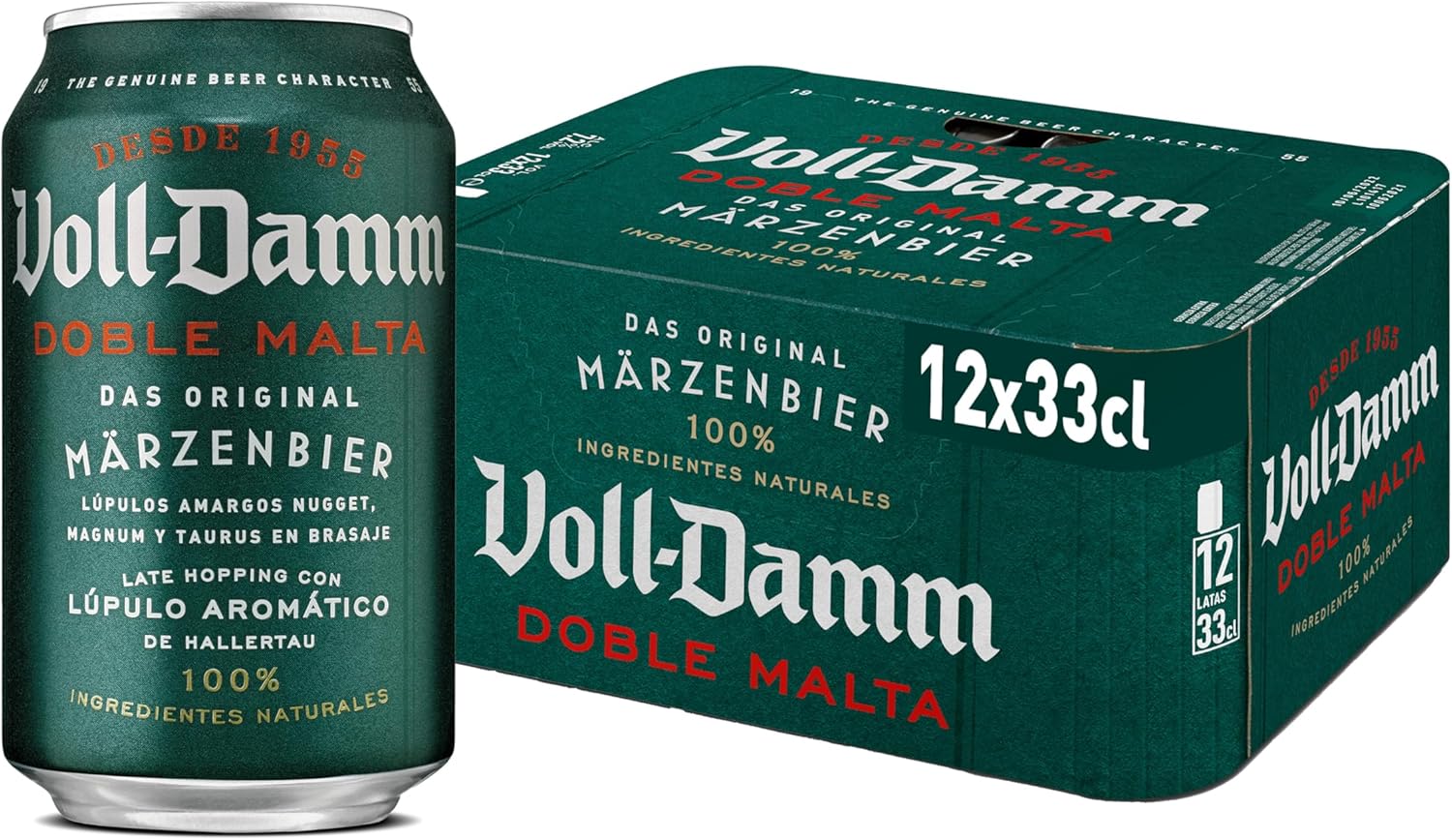 Thumbnail 5 de Voll-Damm Cerveza Doble Malta 24 x 330 ml 🍺