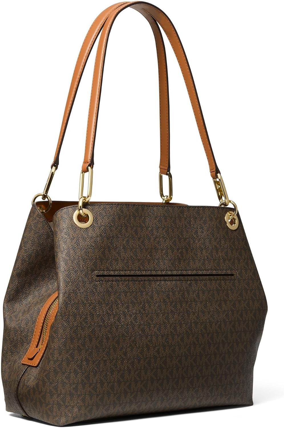 Detalle de Michael Kors Lg Shldr Tote, Borsetta Donna: eleganza pratica in tela stampata