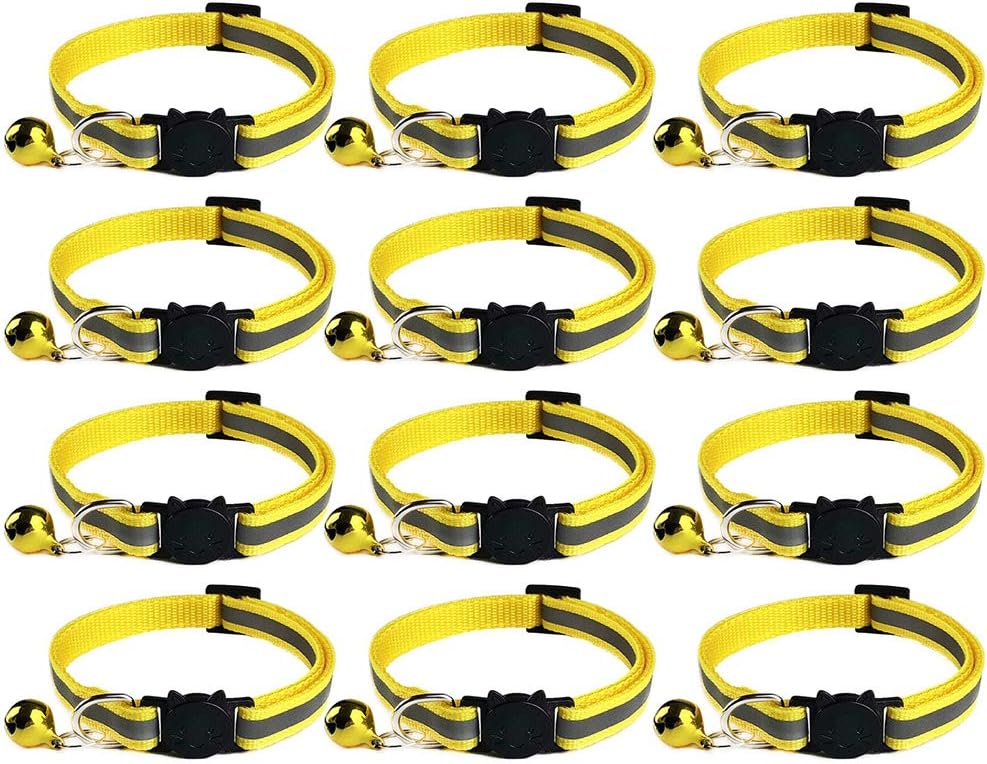 Thumbnail 6 de Tafeiya Reflective Cat Collars 12 pack