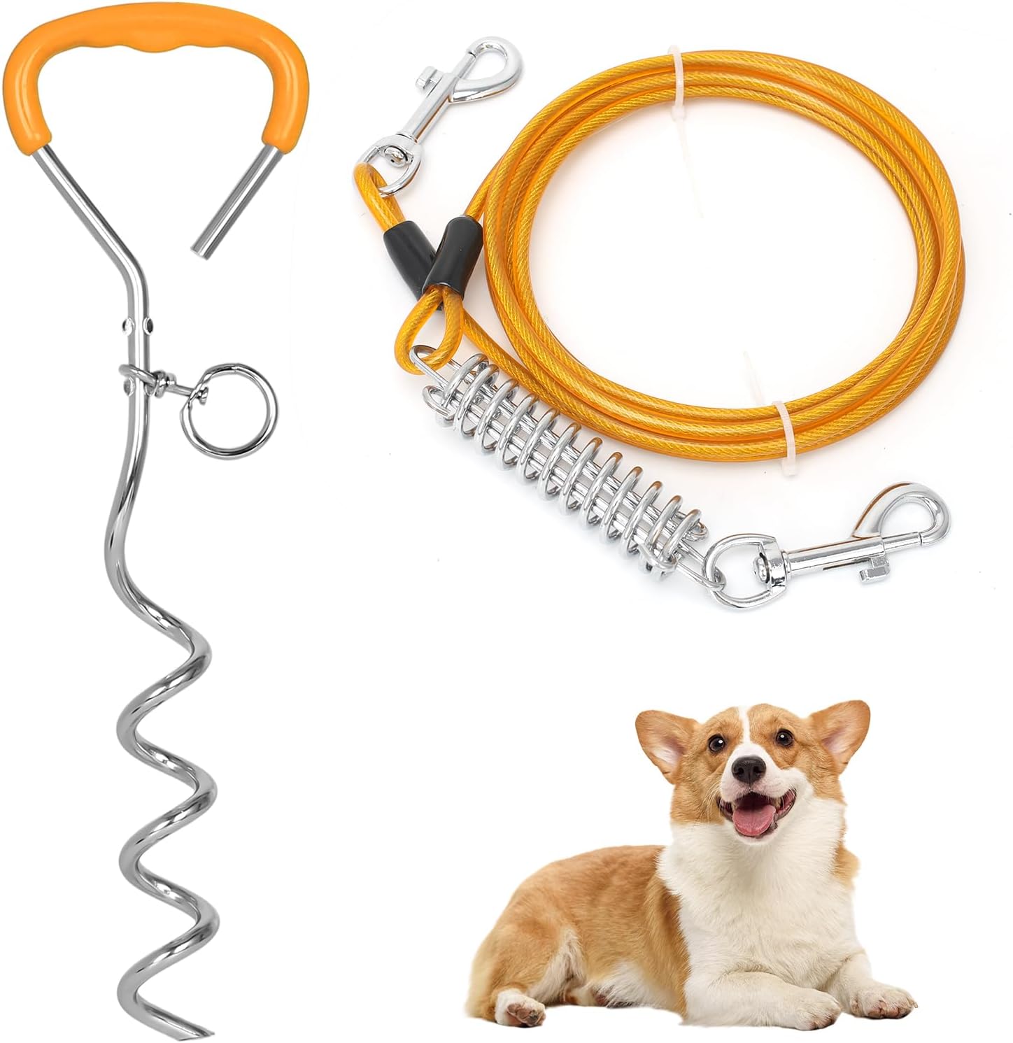 Detalle de YunJoyous Dog Tie Out Stake 42 cm
