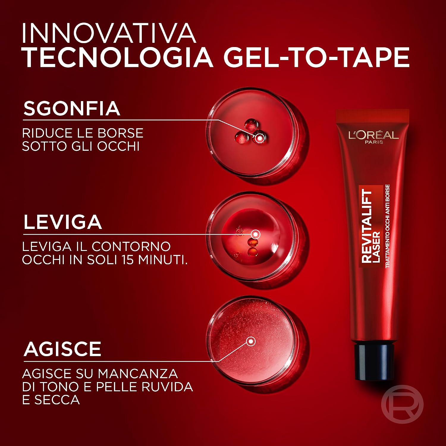 Detalle 2 de L'Oréal Paris Contorno Occhi 15 ml 💄
