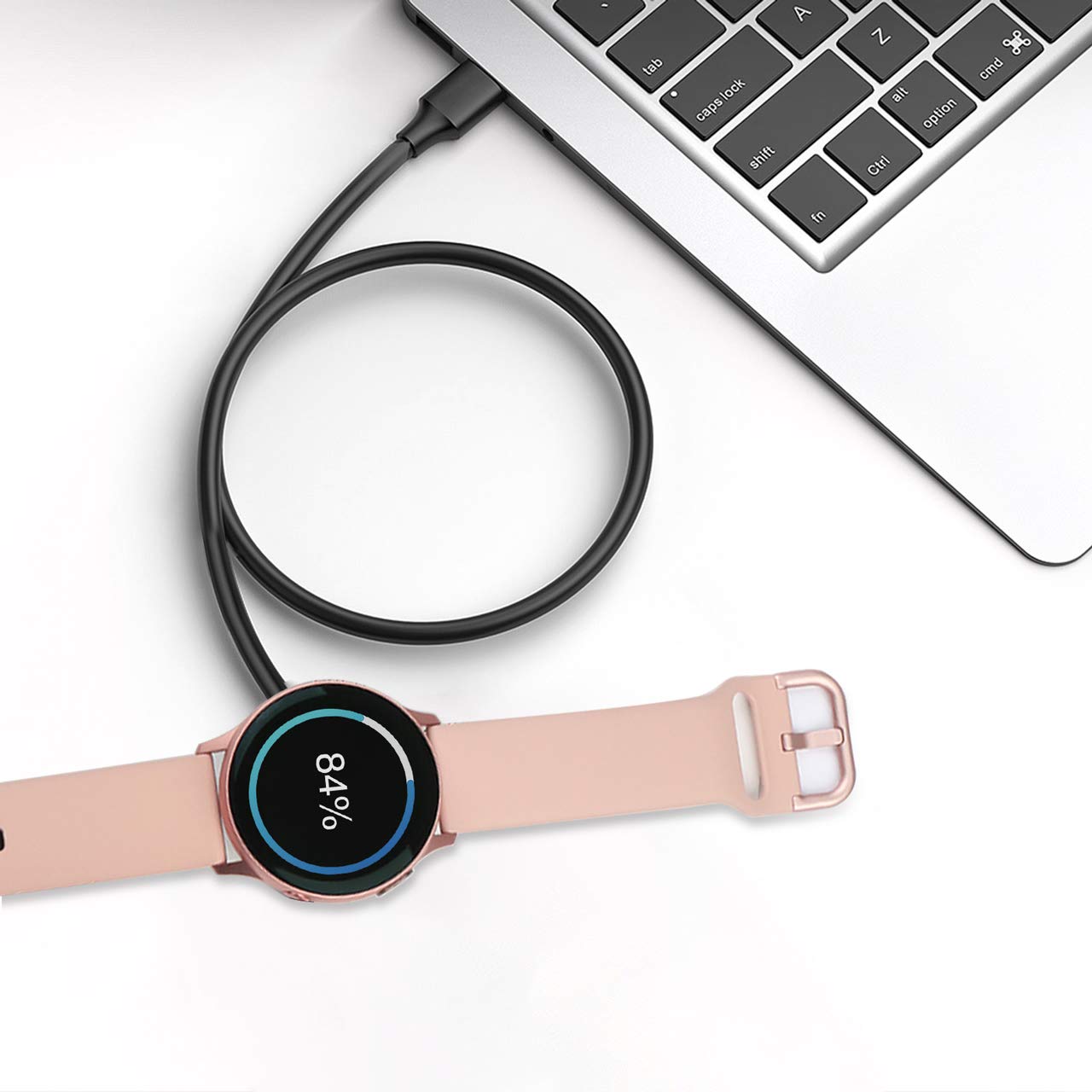 Detalle de Trami 1-Pack Compatible Samsung Watch Charger Cable Dock for Galaxy Watch 7/6/5/4