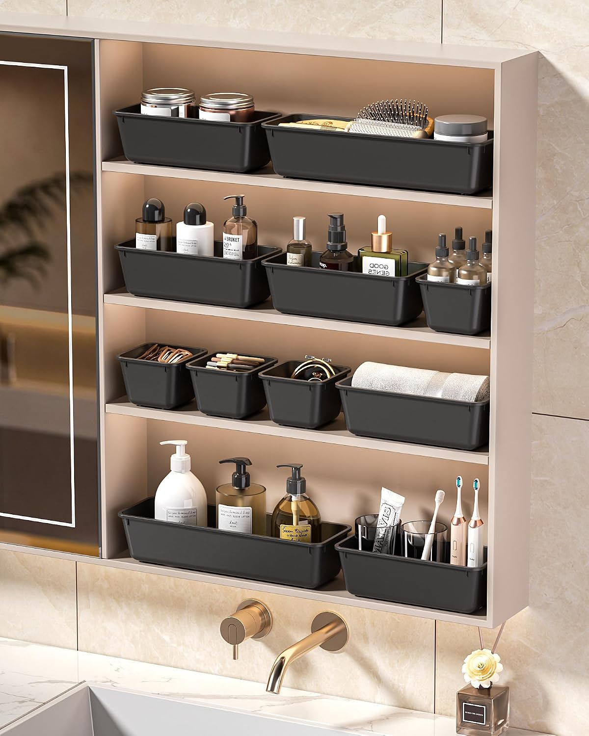 Thumbnail 6 de KEMETHY Drawer Organizer Bins, 4 Sizes