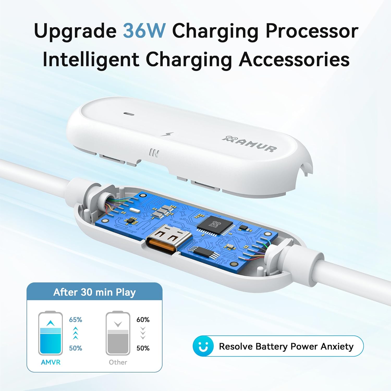Detalle 2 de AMVR 16FT Link Cable with Charging