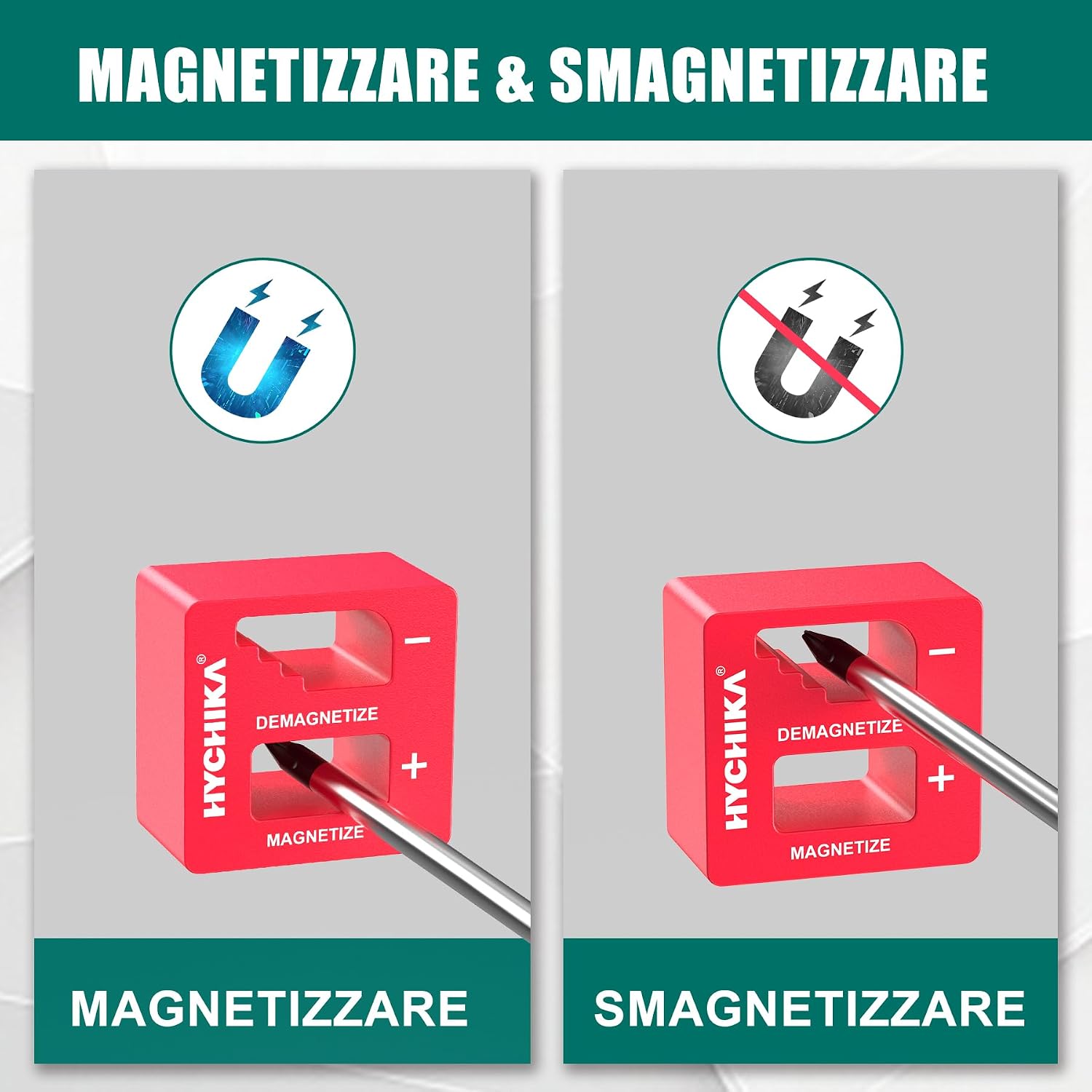 Detalle de HYCHIKA 51 Pezzi Set Cacciaviti Professionali: kit completo per DIY, precisione e uso domestico