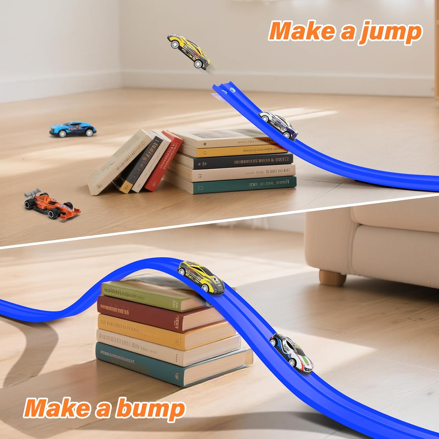 Detalle de KETIEE Car Track 5m with 4 cars
