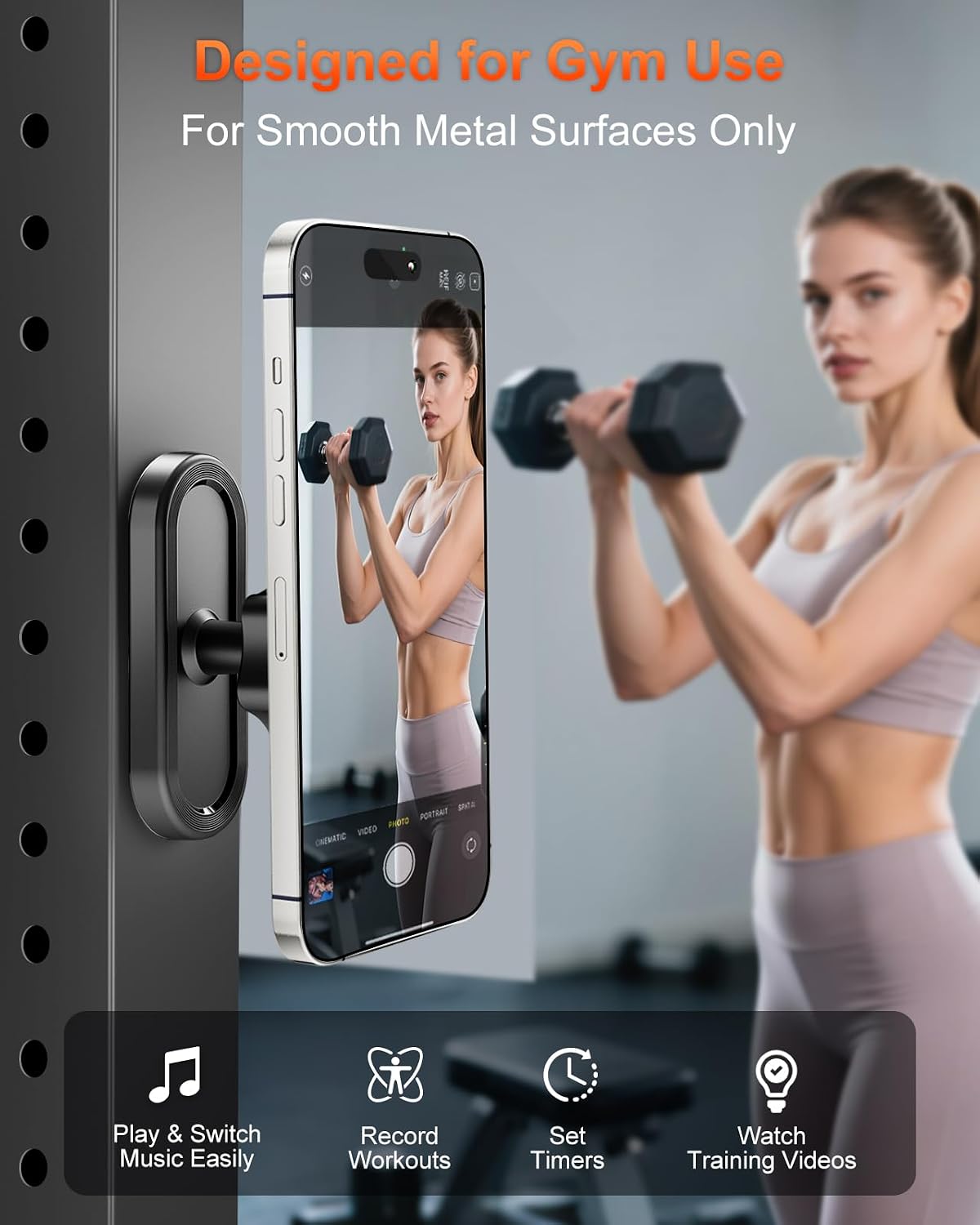 Detalle 2 de Volport Gym Magnetic Holder with 24 Magnets ⚙