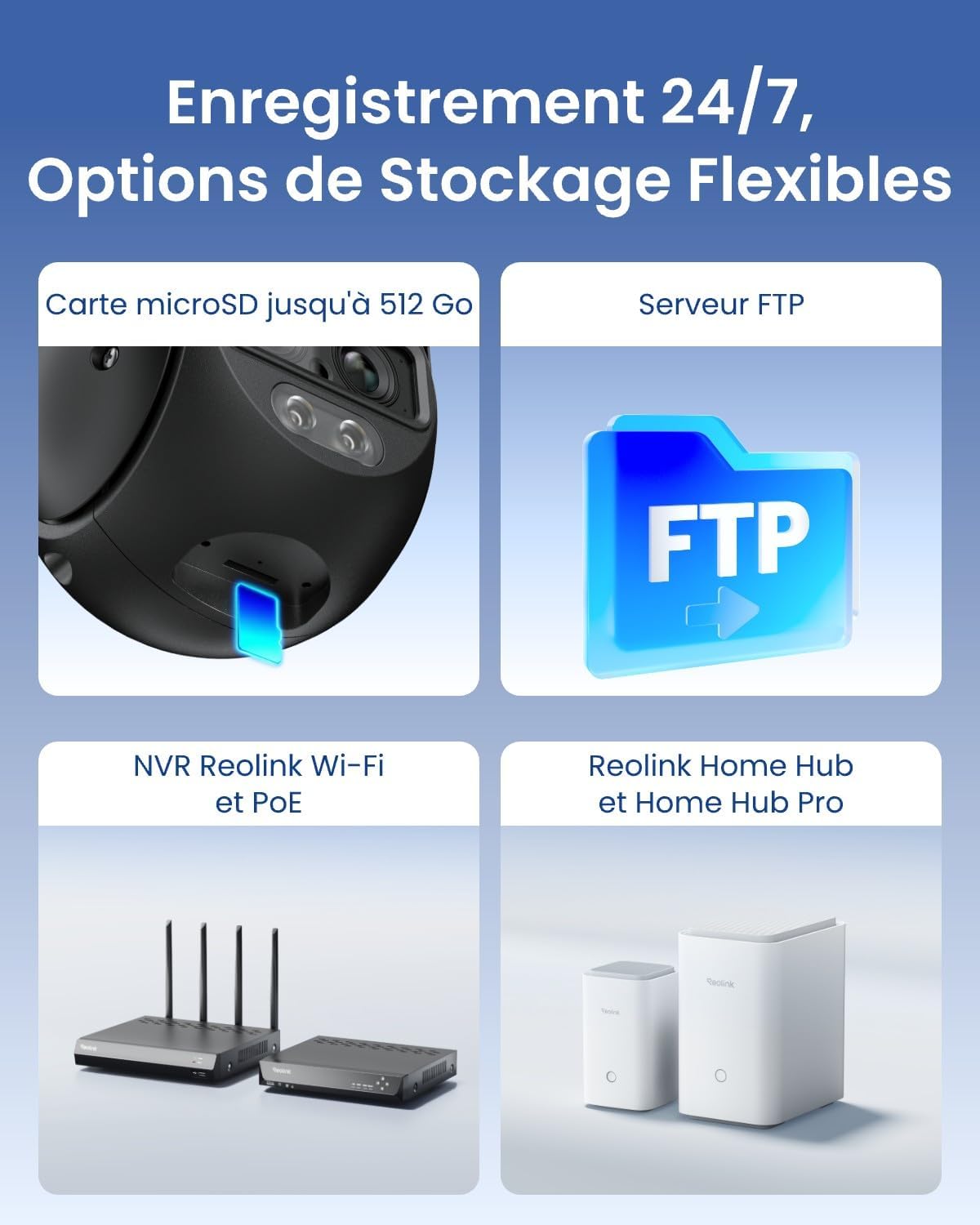 Thumbnail 6 de Reolink 4K PTZ Caméra Surveillance WiFi Extérieure