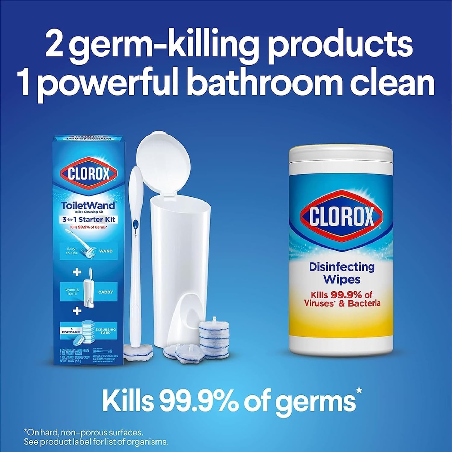 Thumbnail 2 de Clorox ToiletWand Rainforest Rush 30 refills
