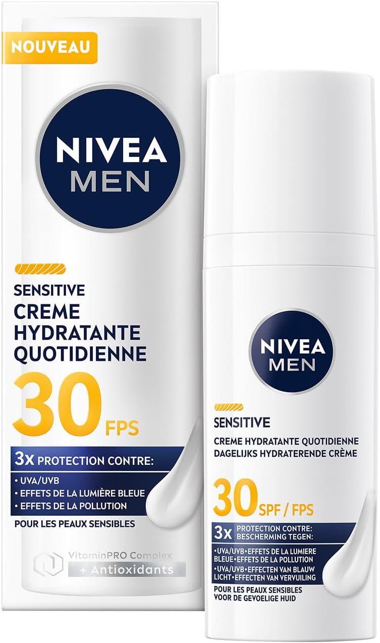 Detalle de NIVEA MEN Crème visage SPF30 50 ml