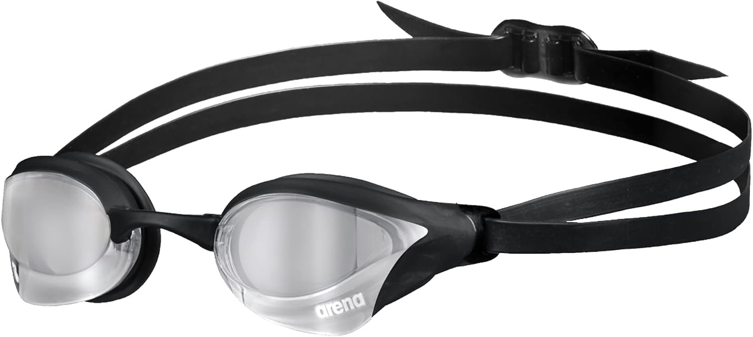 Detalle de arena Cobra Core Swipe Mirror Wettkampf-Schwimmbrille, Unisex – 5 Nasenstege, Anti-Beschlag & UV-Schutz