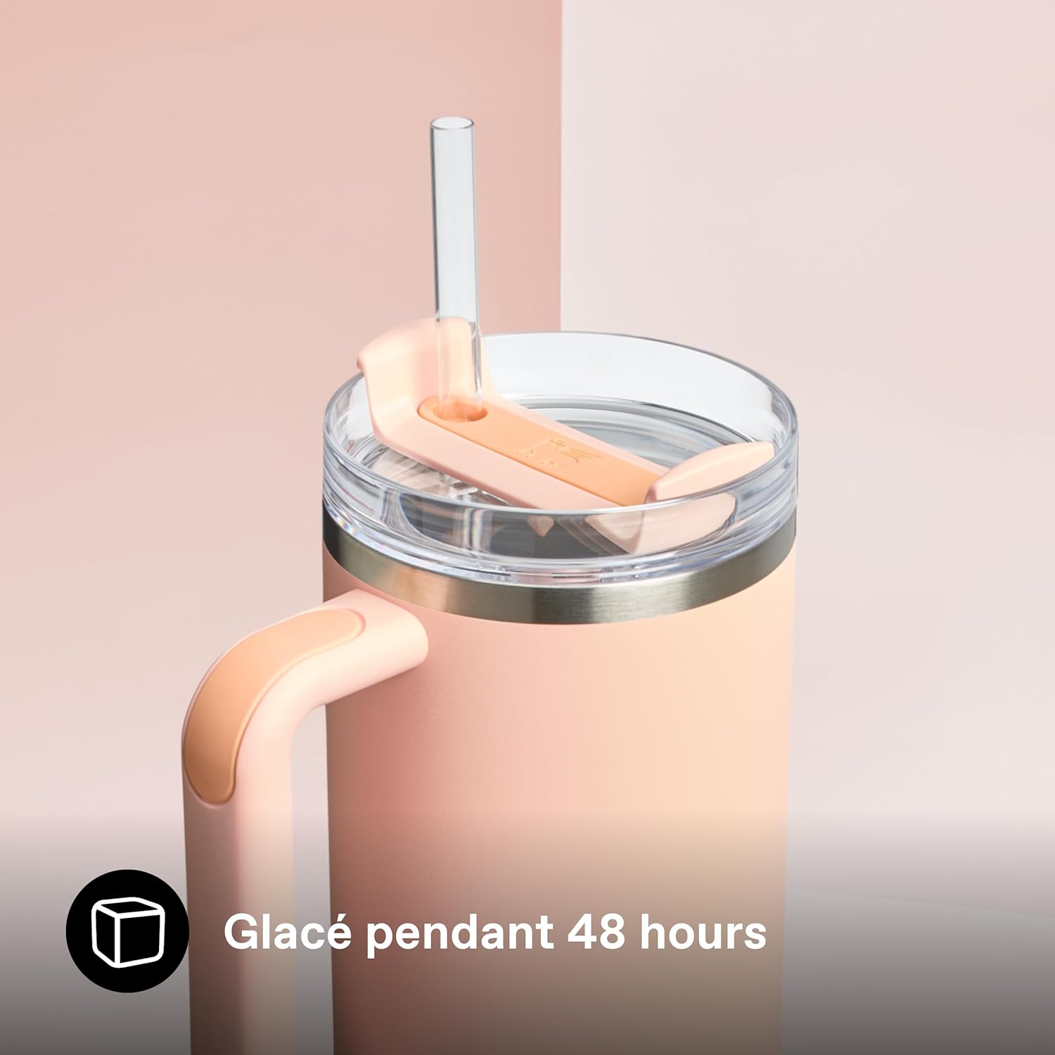 Thumbnail 3 de STANLEY 1913 Quencher H2.0 FlowState — Mug isotherme isoleur 1,2L avec paille (orange cream)