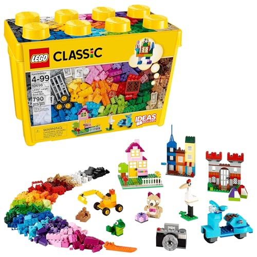 Detalle de LEGO Classic Large Creative Brick Box 10698 Review: Is It Worth It for Open-Ended Building Fun?