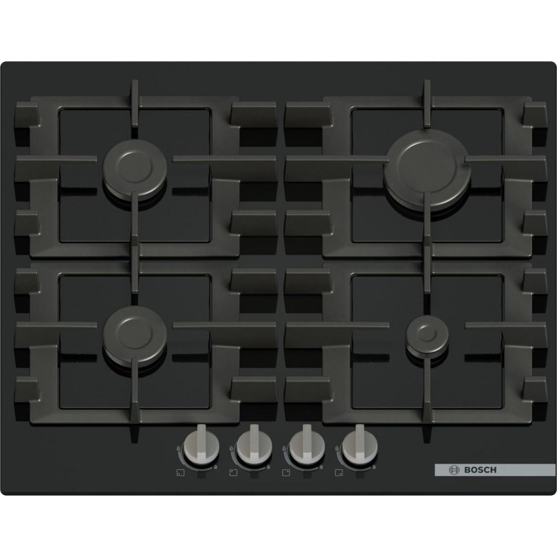 Thumbnail 3 de Bosch PNP6B6K40 placa de gas 60 cm negra
