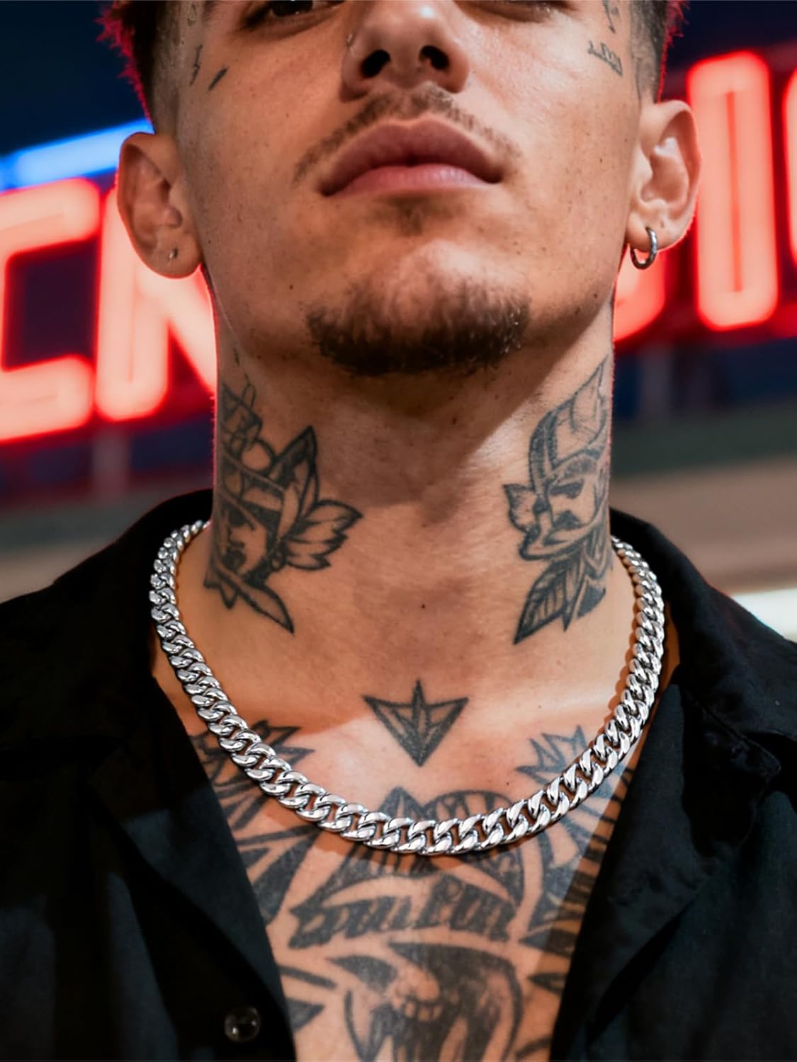 Detalle 2 de ChainsHouse Collier Chaine Homme 9 mm