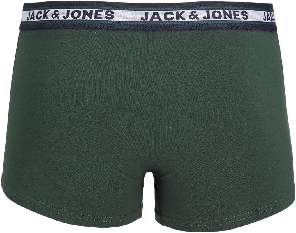 Detalle 2 de Jack & Jones Trunks 5-Pack Dark Grey Melange L